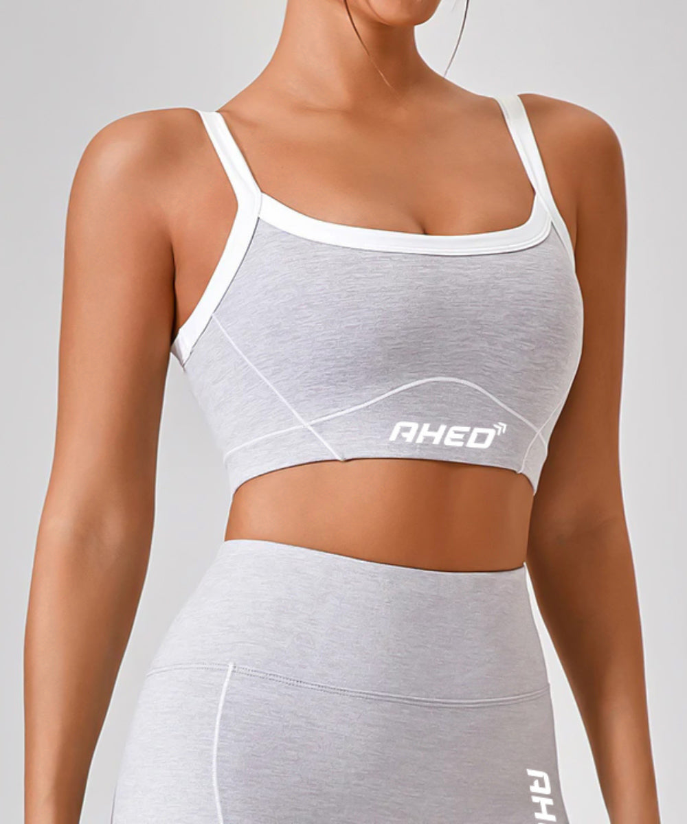 Active Sports Bra - Ice Grey