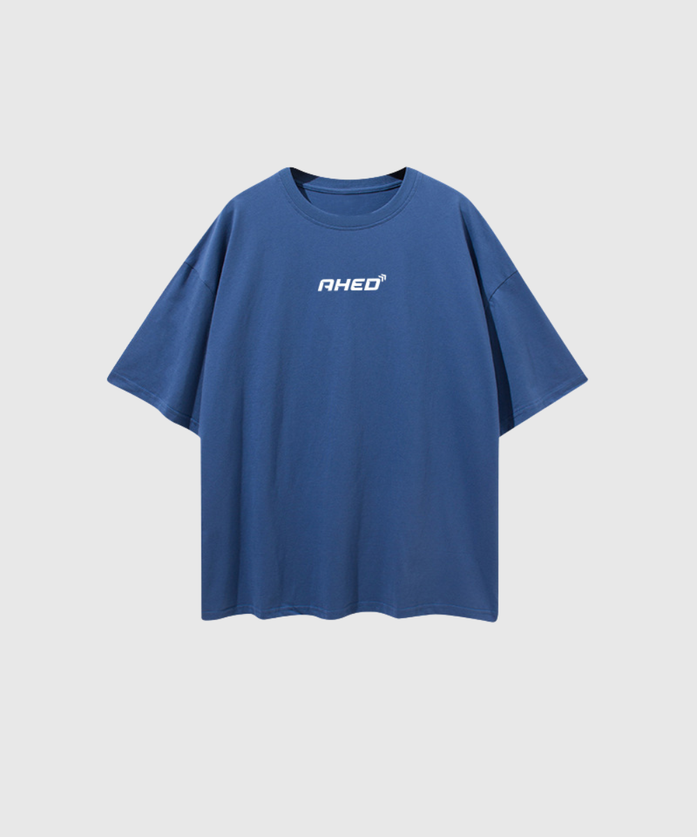 Oversized T-Shirt - Cowboy Blue