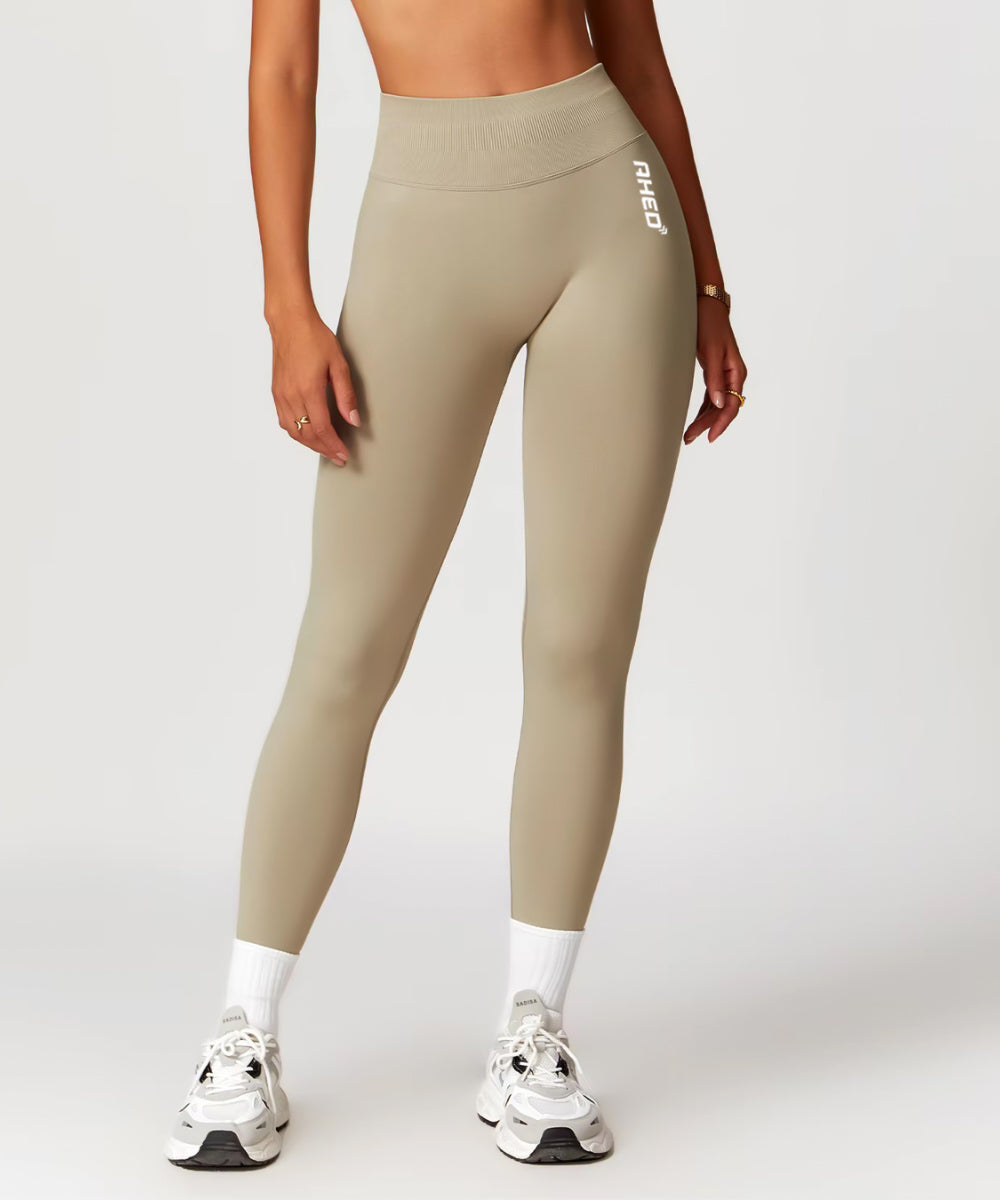 Essential High Waist Legging - Khaki