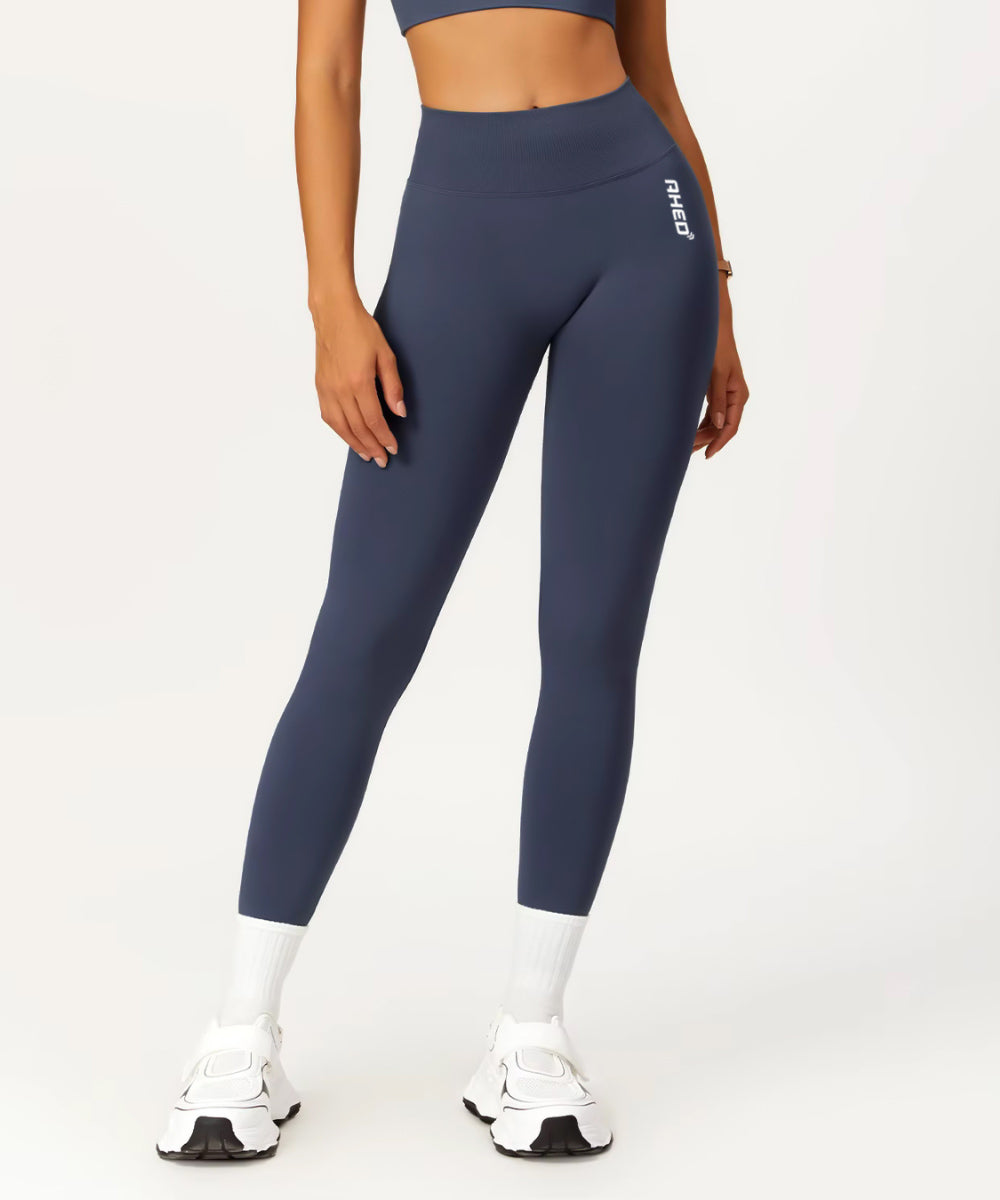 Essential High Waist Legging - Steel