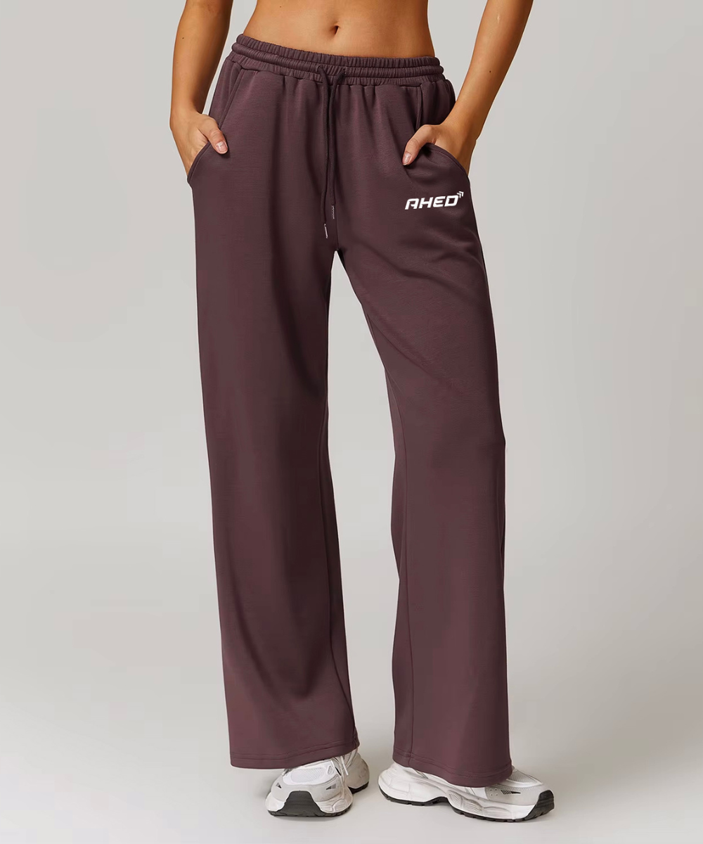 Basic Wide Leg Pants - Iris