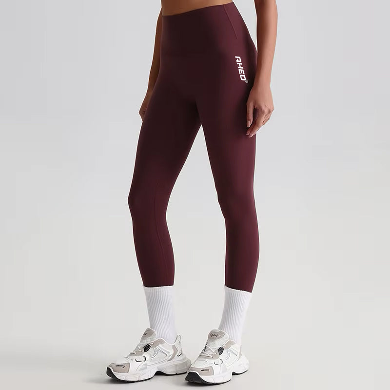 Buttery Soft Leggings - Reddish Brown